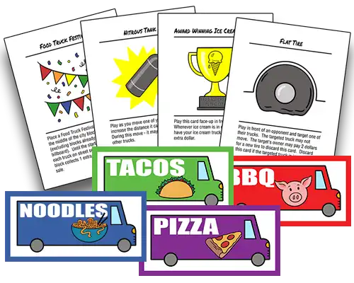 Food Truck City board