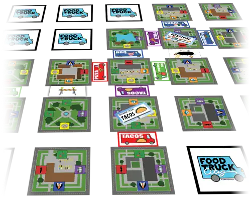 Food Truck City board