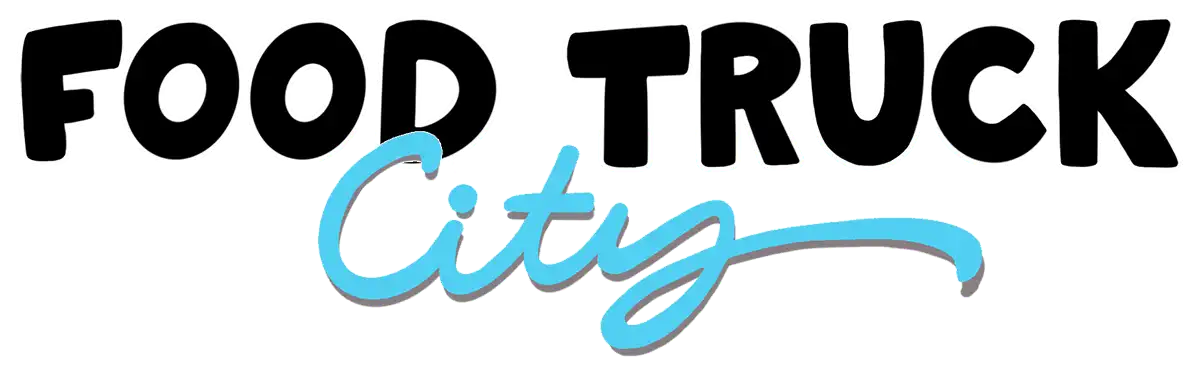 Food Truck City Name Logo