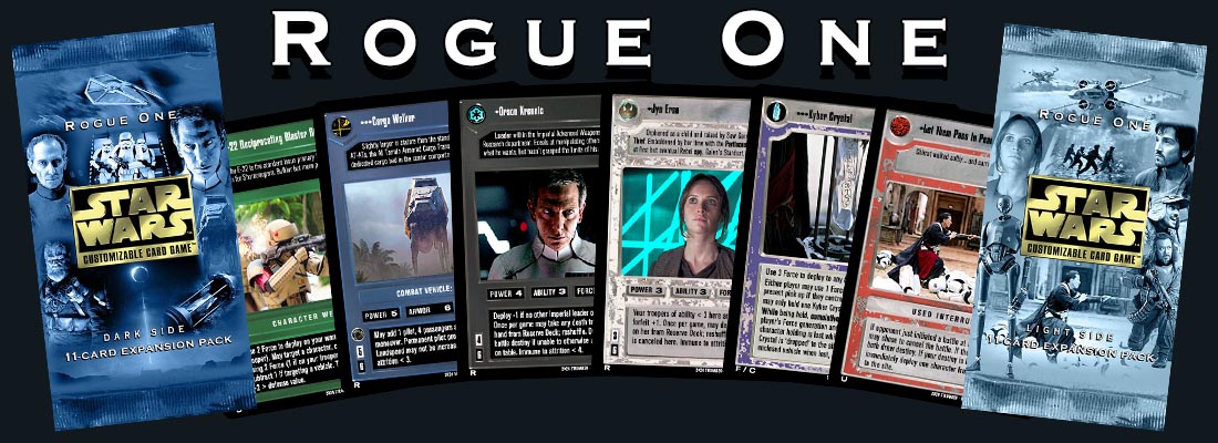 Star Wars CCG Rogue One Draft Set